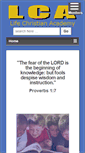 Mobile Screenshot of lifechristianacademy.org